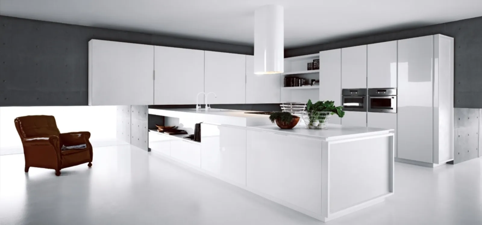 Cucine americane, spazio multifunzione cucine moderne Cucine americane moderne