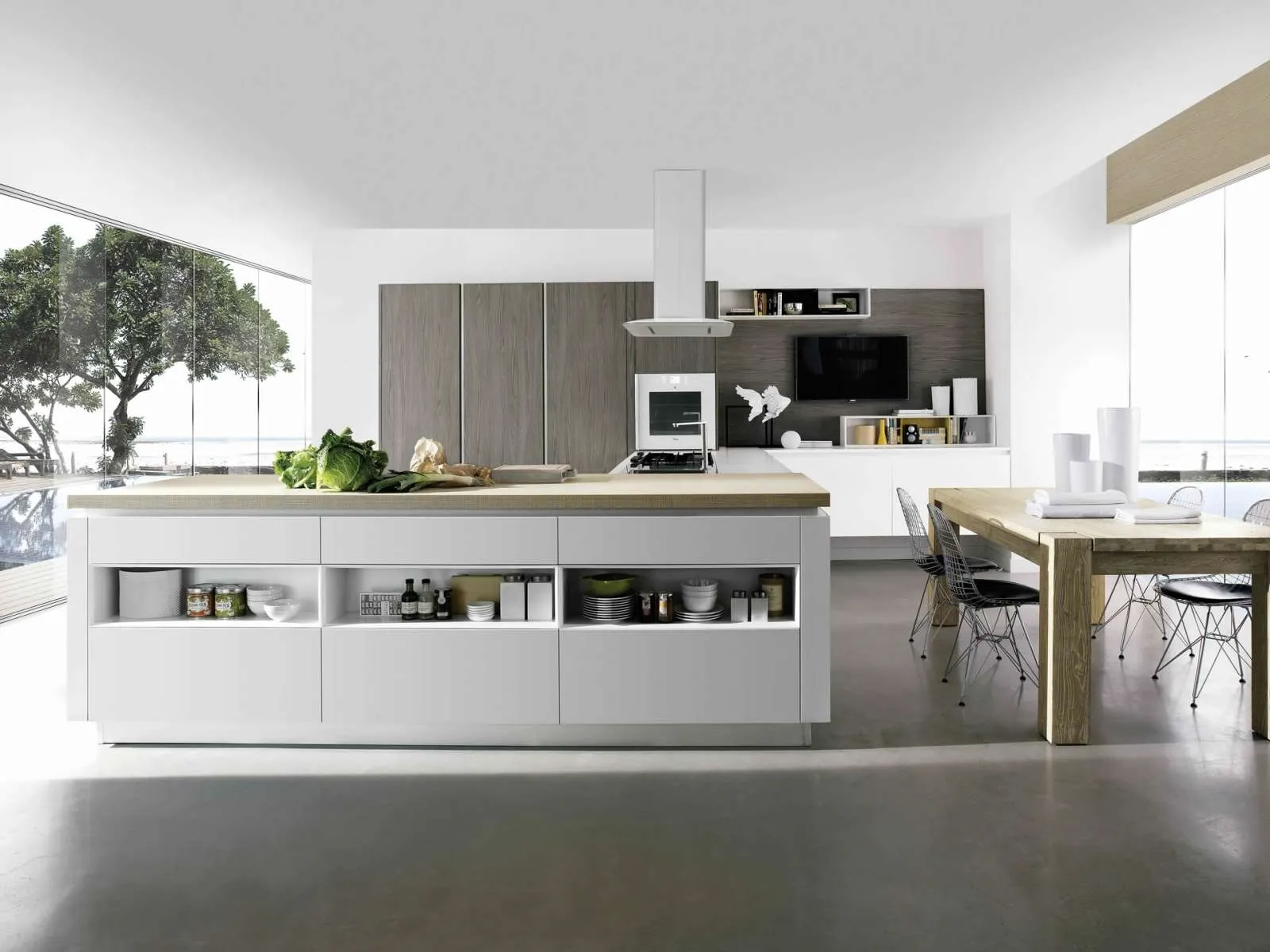 Cucina Chateau d'Ax Parigi