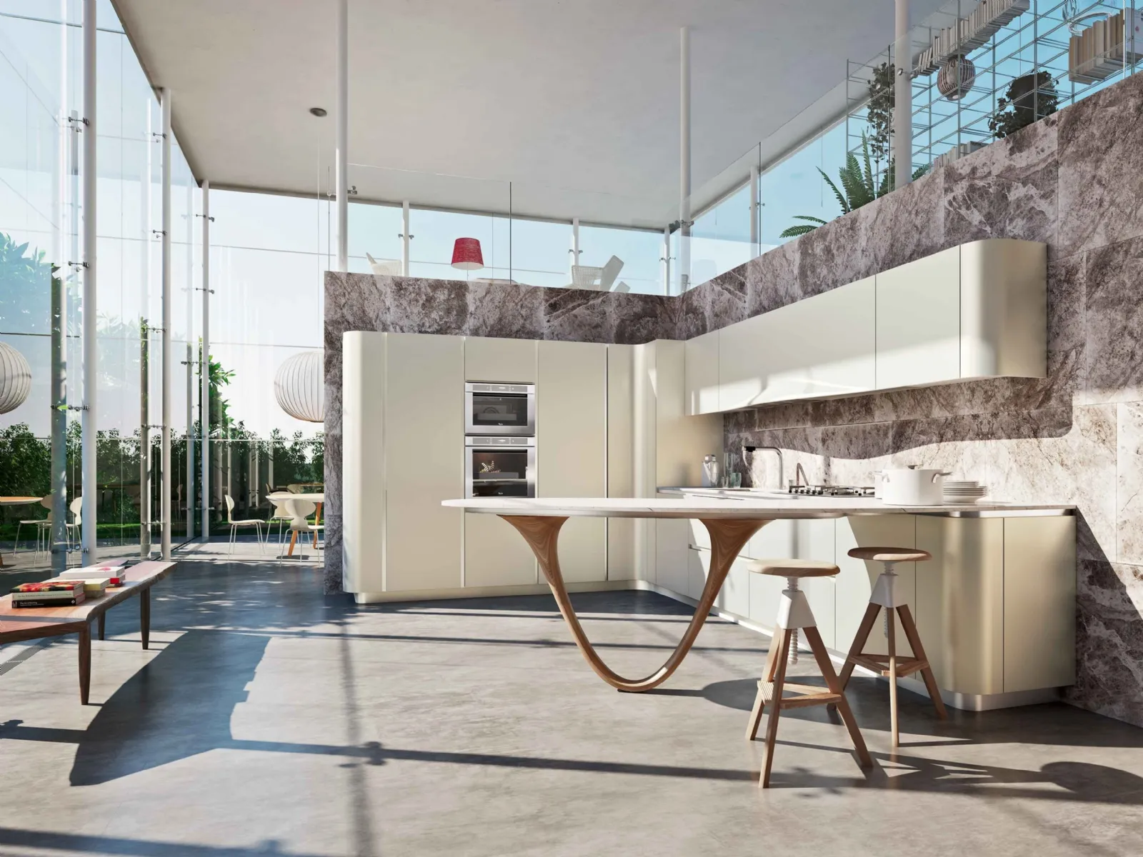 Cucine con penisola, nuova definizione allo spazio cucine moderne Lampadari per penisole economici