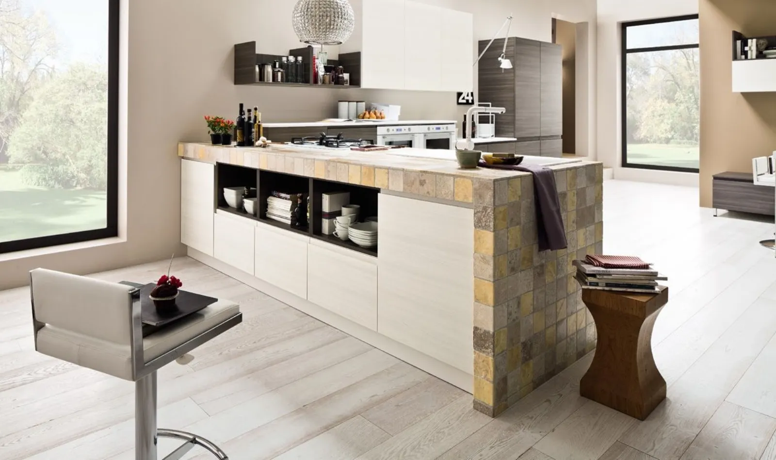 Cucine in muratura moderne ed efficienti - Cucine Moderne Cucine in muratura moderne ed efficienti - Cucine Moderne