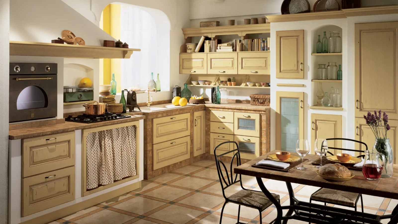 Cucine Scavolini classiche, fascino senza tempo - Cucine Classiche Cucine Scavolini classiche, fascino senza tempo - Cucine Classiche