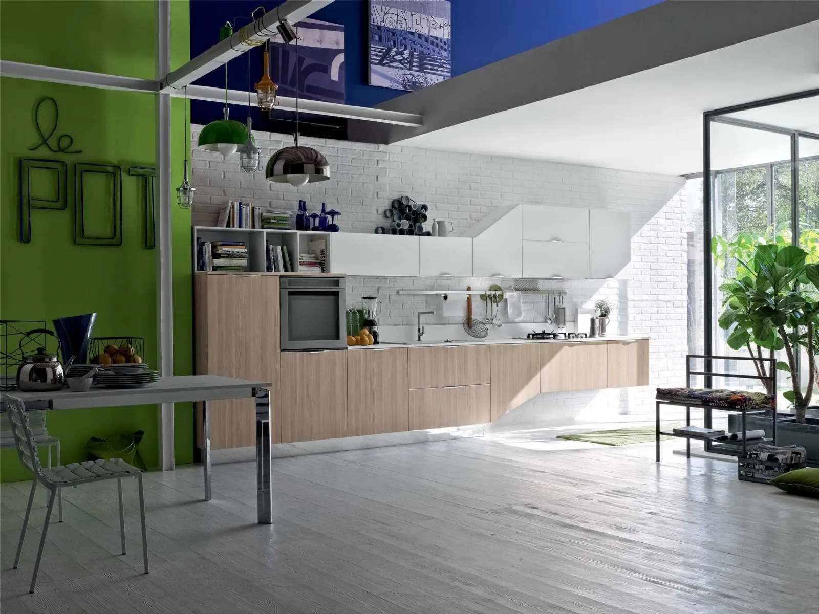 Cucina moderna Stosa