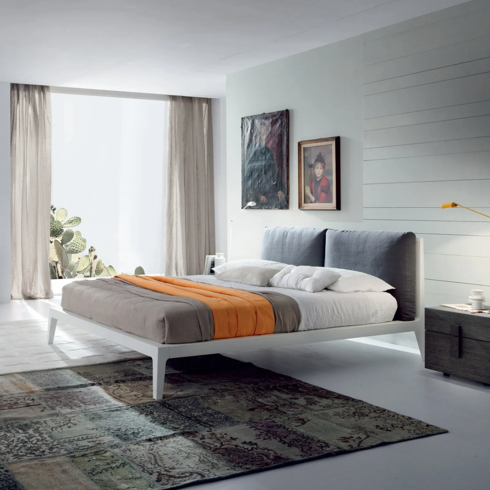 Cuscini per testata letto, idee e consigli letti Letto ferro battuto con cuscini