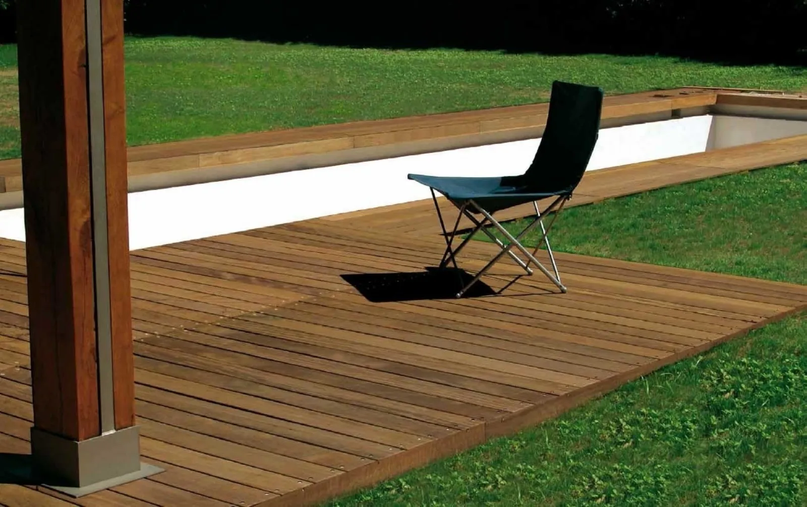 Decking parquet per esterni