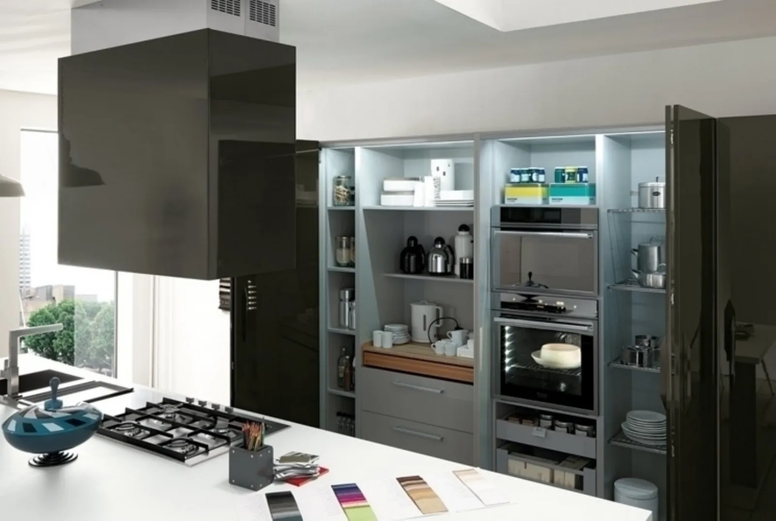 dispensa cucina moderna