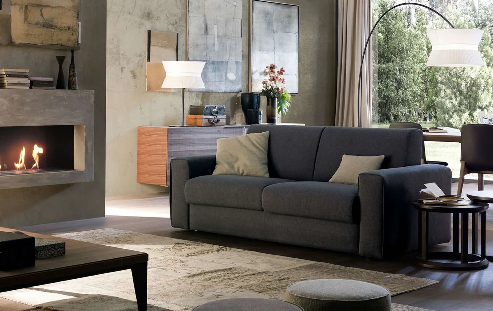 Divano letto Chateau d Ax, comodo e moderno Divano Letto