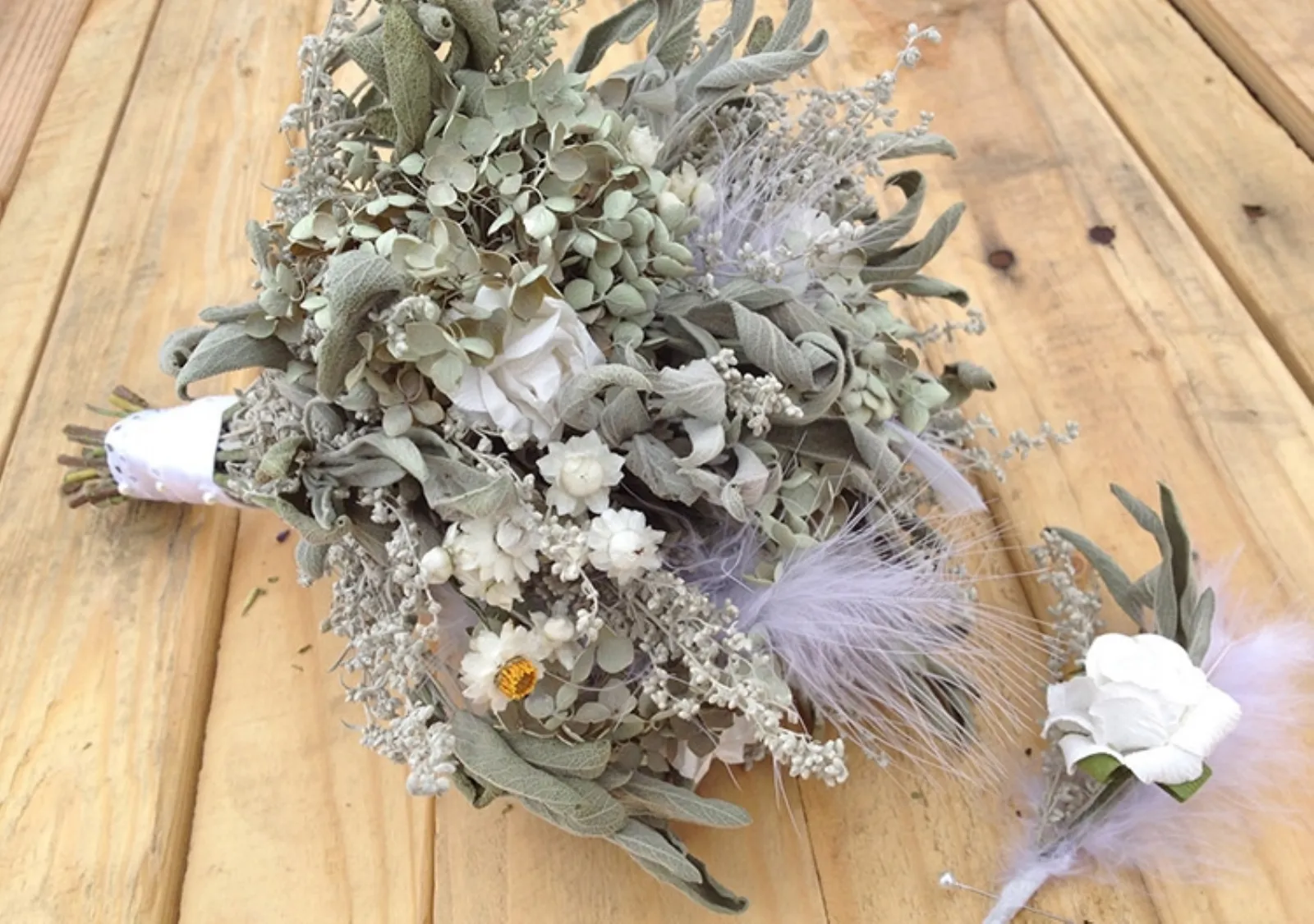 Bouquet di fiori secchi