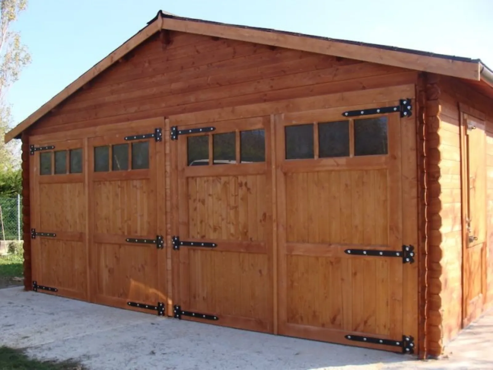 Garage in legno Dekalux