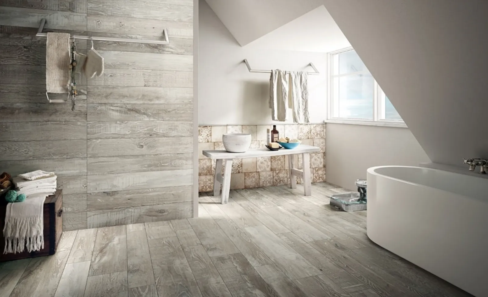 Gres porcellanato effetto legno prezzi - Pavimenti in Gres