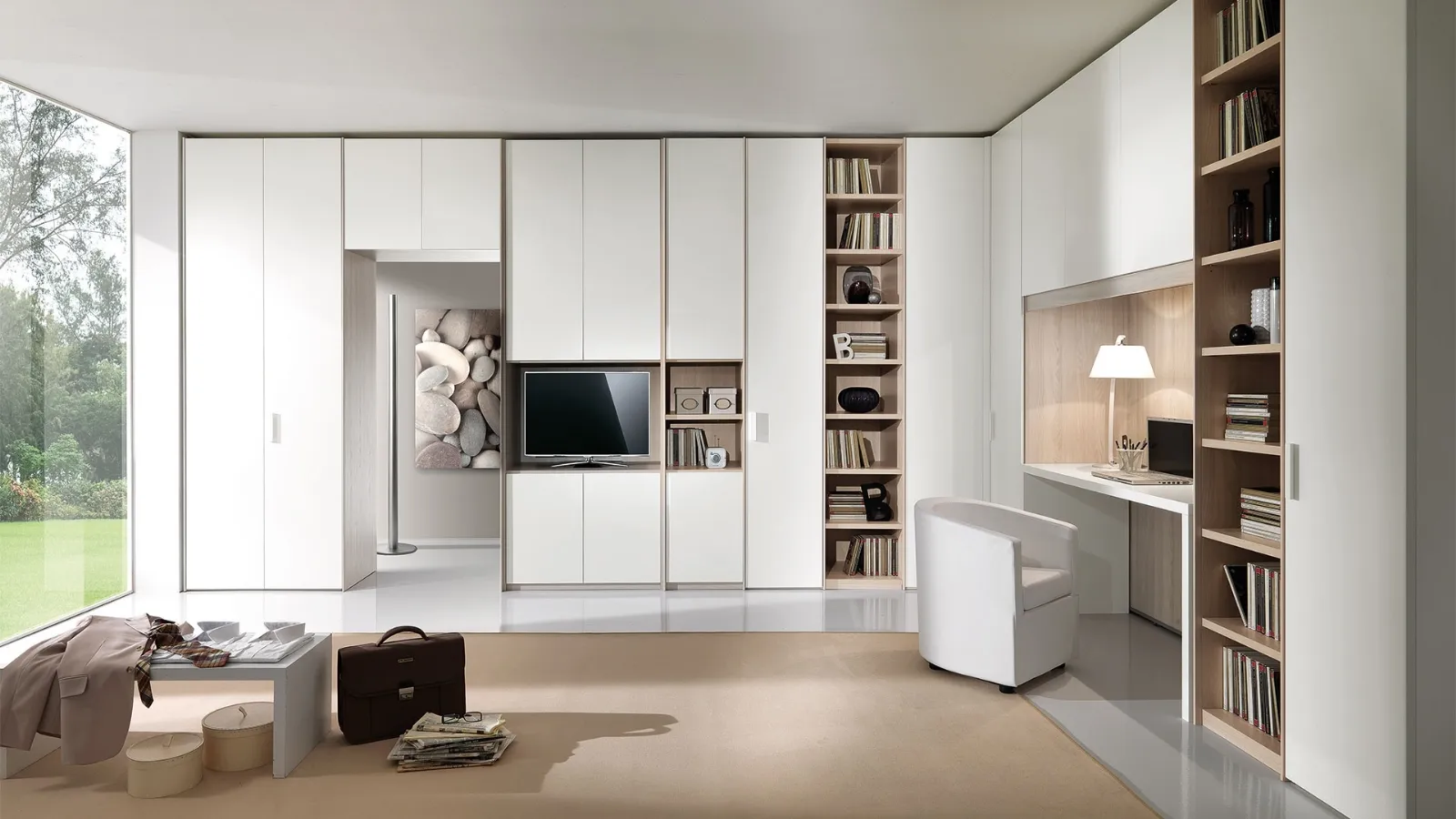Idee camere da letto consigli camere da letto Parete attrezzata camera da letto