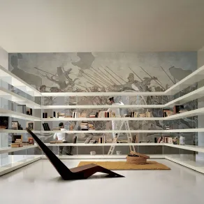 Libreria in legno Air di Lago