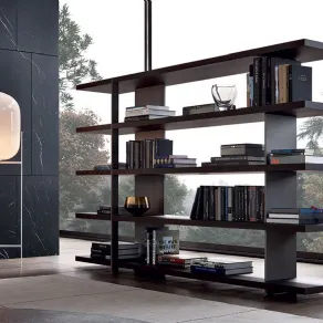 Libreria bifacciale Bristol di Poliform
