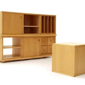 Bric: sistema autocomponibile e modulare di blocchi di legno - Driade - Credit: 1stdibs.com