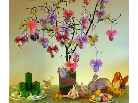 Addobbi di Pasqua, la casa si veste a festa