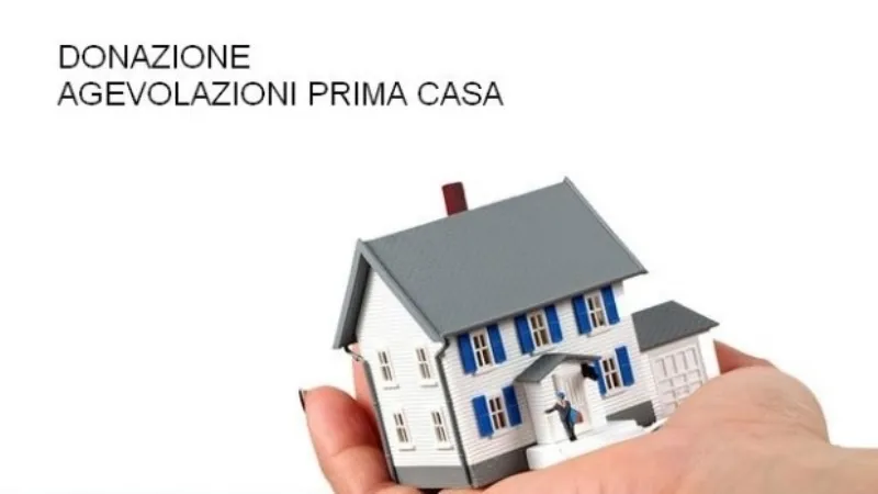 agevolazione prima casa per donazione