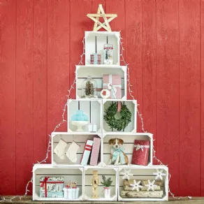 alberi natale strani