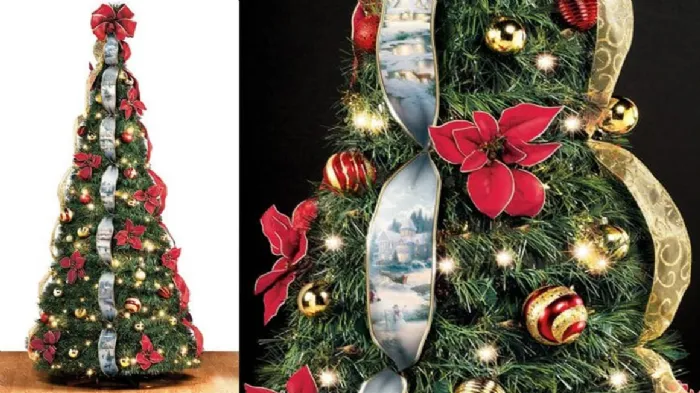 Pop-Up Christmas Tree, dell’artista Thomas Kinkade