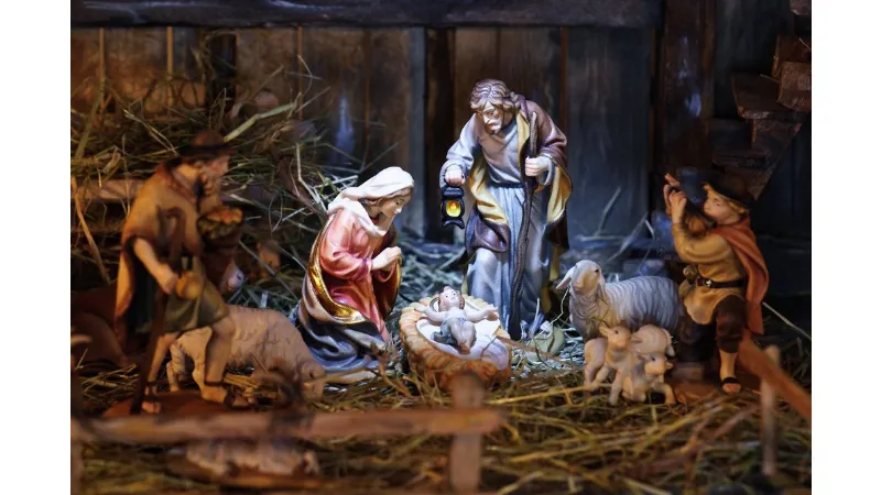 presepe in ceramica