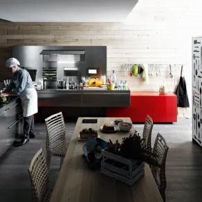 Ante per cucina in acciaio