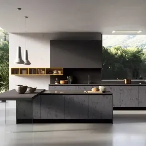 Cucine con ante in vetro