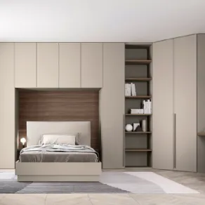 Armadio a ponte Design Contemporaneo ALTERNA SM2015 di Zalf