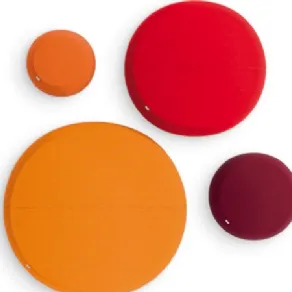 Pouf colorati