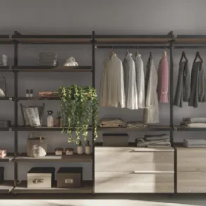 Spazio Time, parete attrezzata di Ideagroup