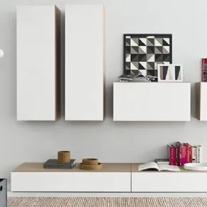 Pensili soggiorno moderno Calligaris Inbox Woods