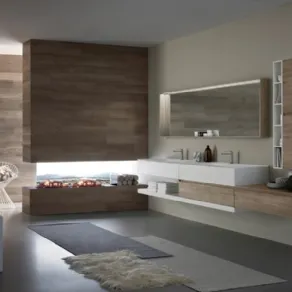 Componibilità dell'arredo bagno Nyù Aqua
