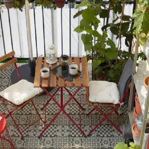 Proposte Ikea per arredare il balcone