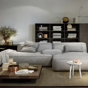 soggiorno moderno con divano lema cloud