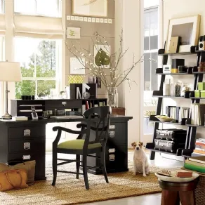 Una camera lavoro-casa Ikea