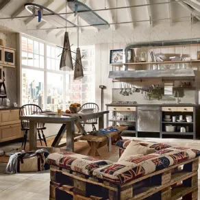 Cucina Marchi group in stile industriale