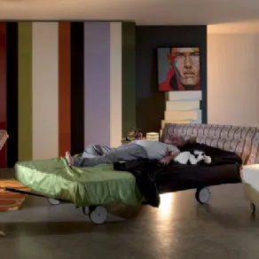 Letto stile ironico fumetto