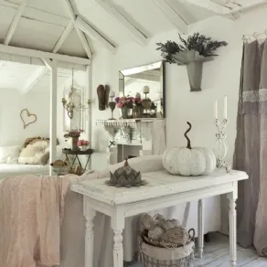 arredamento in stile country romantico