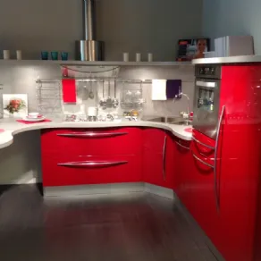 cucina rossa snaidero