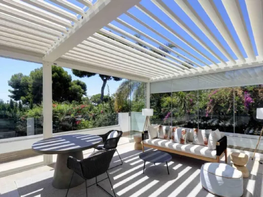New York roof terrace garden