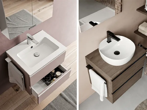 Due soluzioni di tendenza dalle doti salvaspazio prese dalla collezione System di Ideagroup