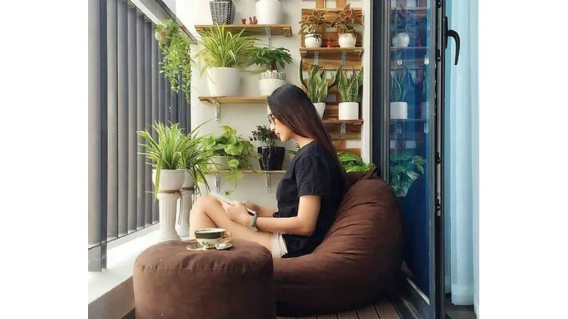 Idee di arredo per un piccolo balcone