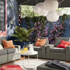 Il terrazzo diventa un'oasi di relax