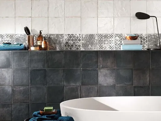 Come rivestire un bagno moderno