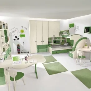 Zona studio nella cameretta