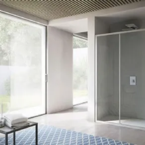 Bagno con doccia moderno