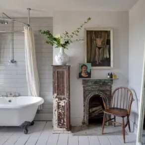 Bagno shabby chic