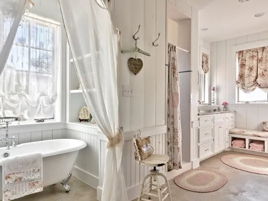Bagni shabby chic