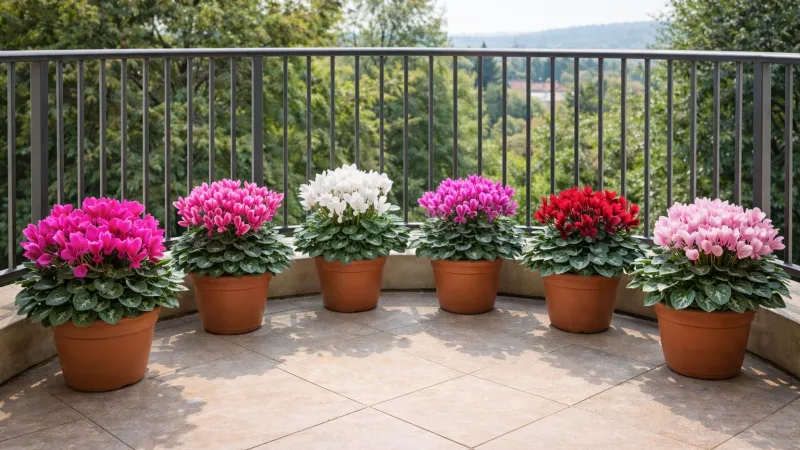 I ciclamini sono tra le più belle piante fiorite a marzo