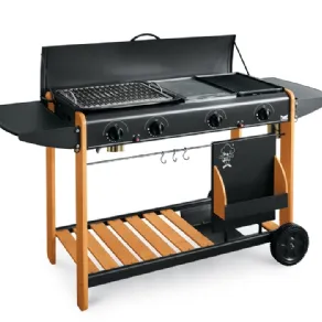 Barbecue a gas pietra lavica