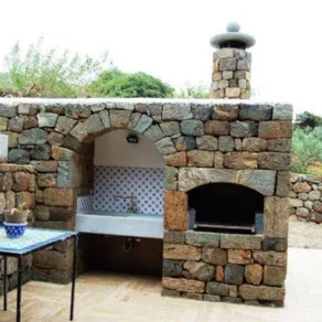 Barbecue in pietra