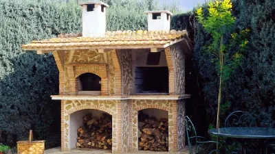 Barbecue in pietra 
