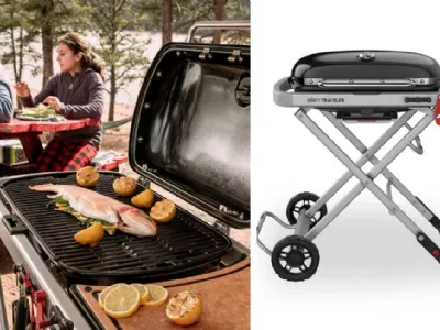 Barbecue portatile a gas weber